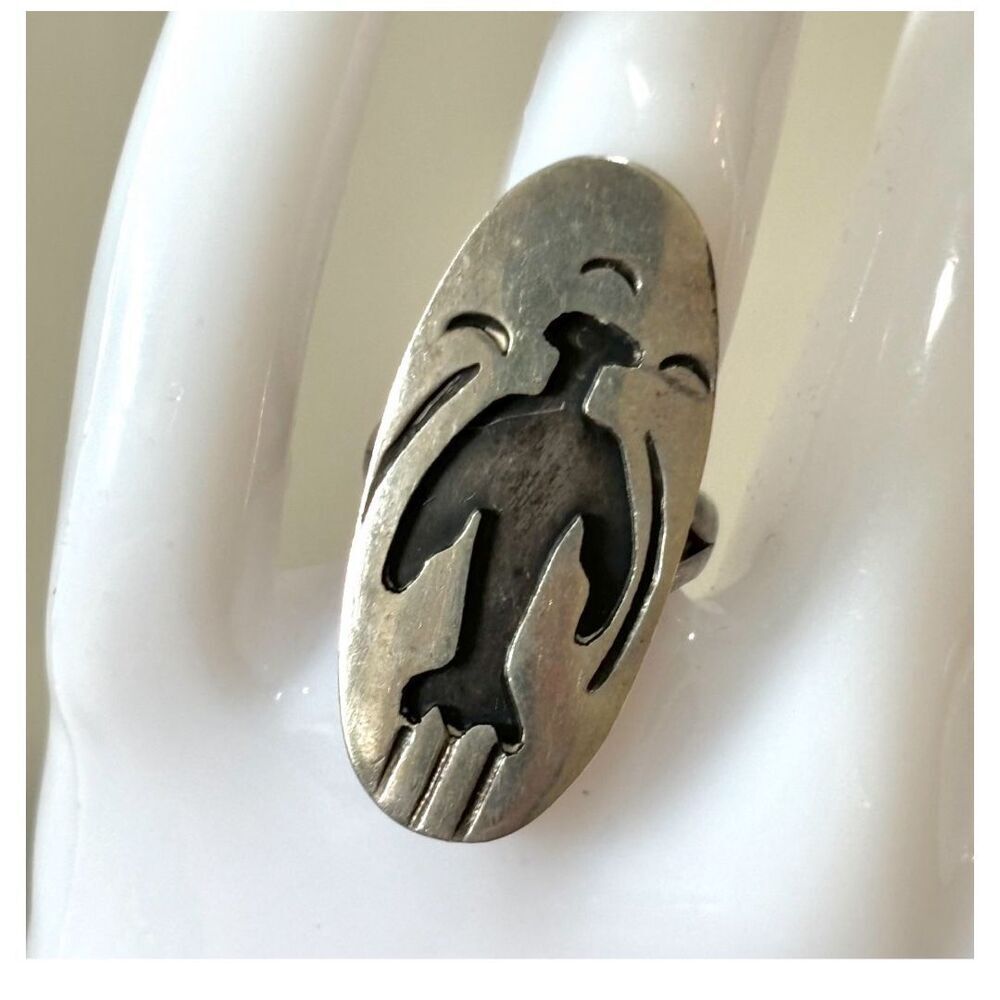 Vintage sterling silver overlay 
Mexico  vintage ring - Picture 9 of 9